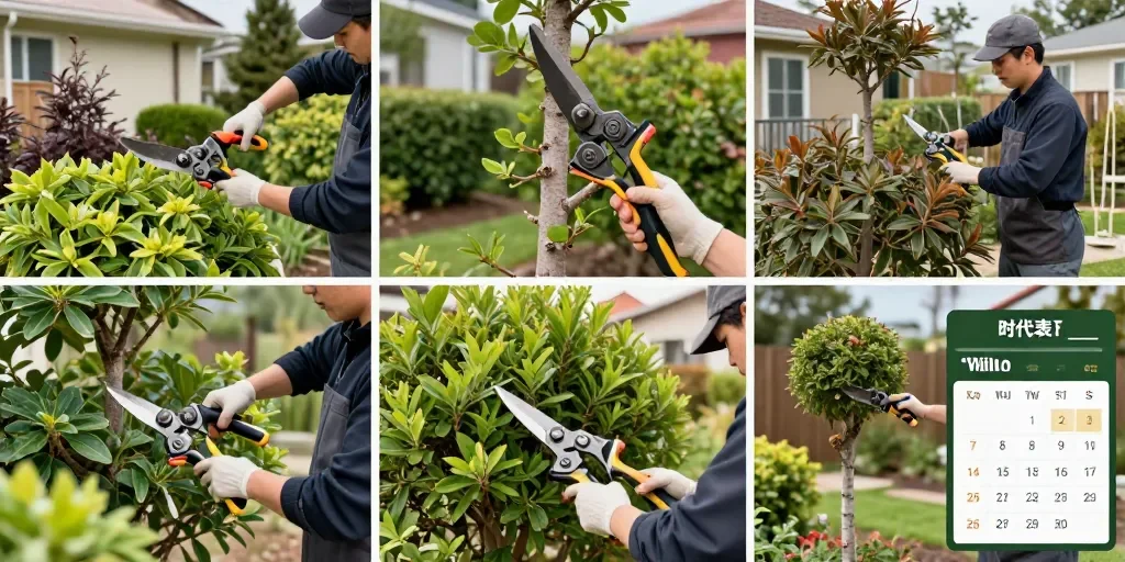Quand tailer les arbres et arbustes : le calendrier qui change tout selon l'espèce, pas selon la saison
